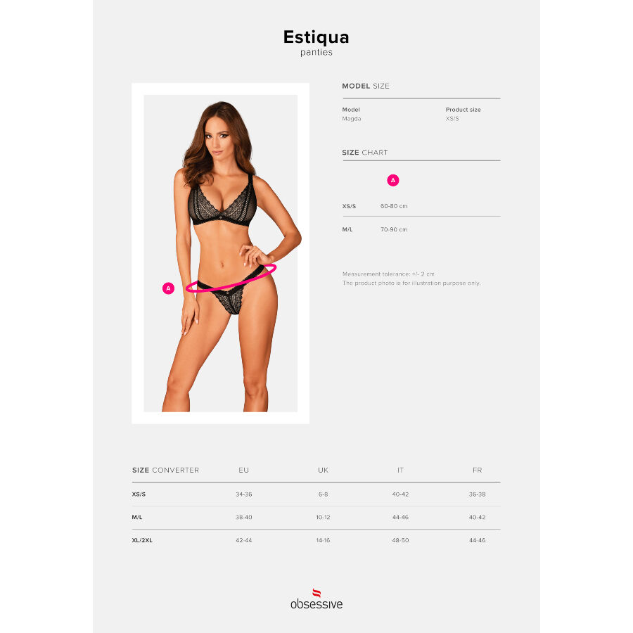 OBSESSIVE - CALA ESTIQUA XS/S - Image 5