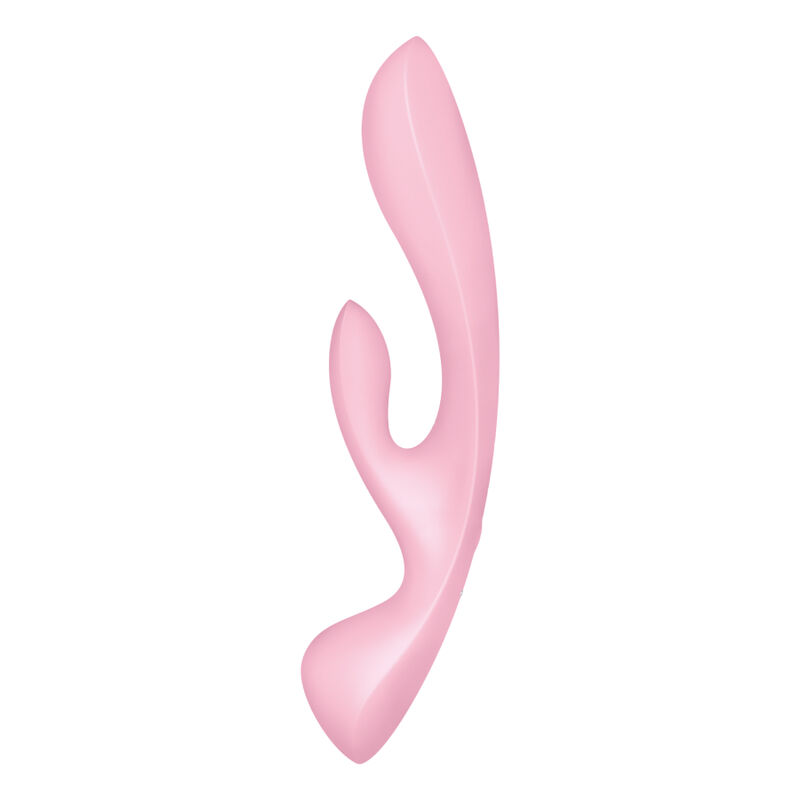 SATISFYER - TRIPLE OH VIBRADOR HÍBRIDO AZUL - Image 2