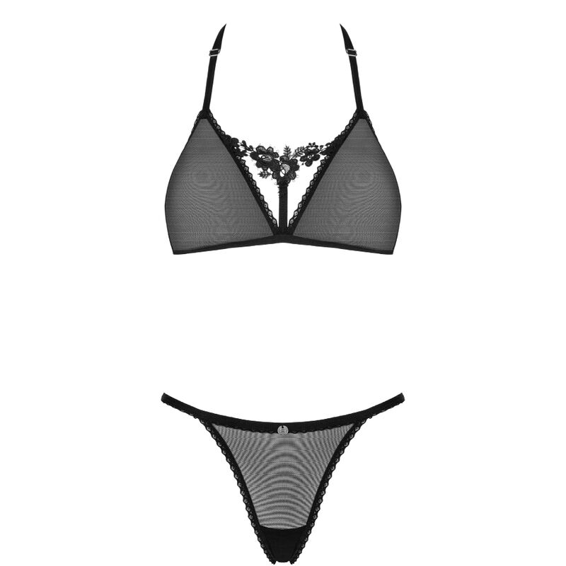 OBSESSIVE - CELIA NOIR SET 2 PIECES XS/S - Image 3