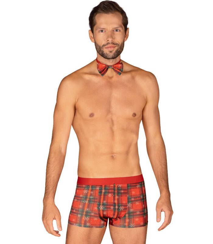 OBSESSIVE - MS MERRILO BOXER SHORTS  BOW TIE XXL/XXXL