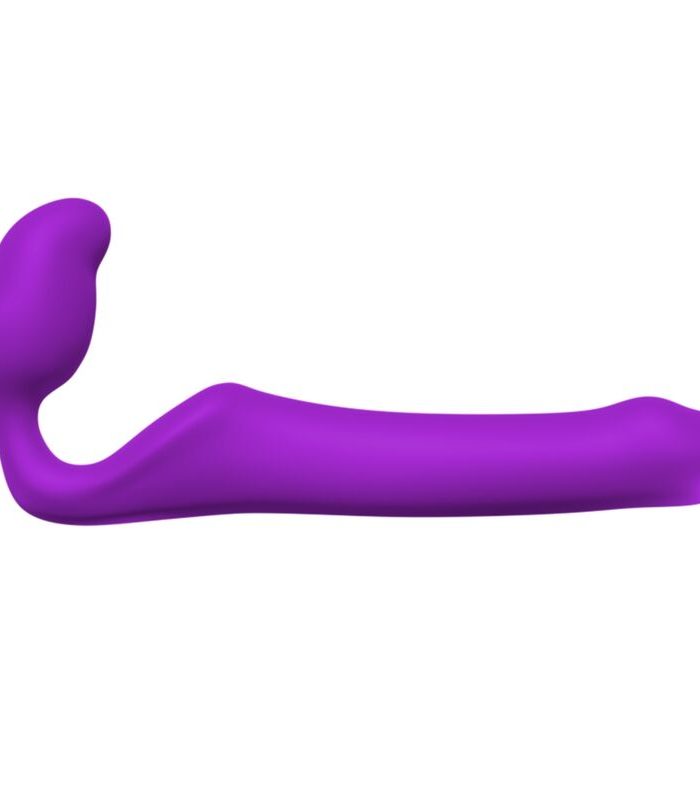 ADRIEN LASTIC - QUEENS STRAP-ON FLEXIBLE VIOLET SIZE M
