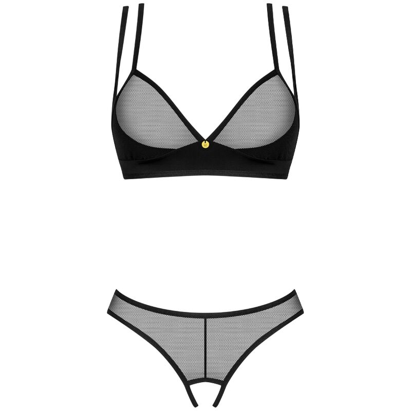 OBSESSIVE - NESARI SET TWO PIECES CROTCHLESS XS/S - Image 5