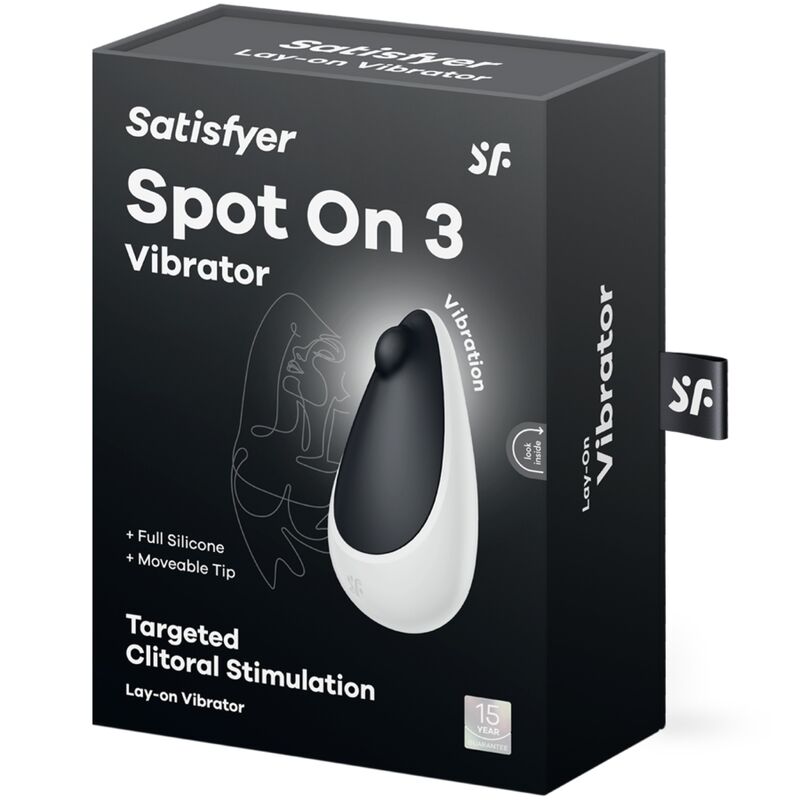 SATISFYER - SPOT ON 3 ESTIMULADOR CLITÓRICO PRETO - Image 5